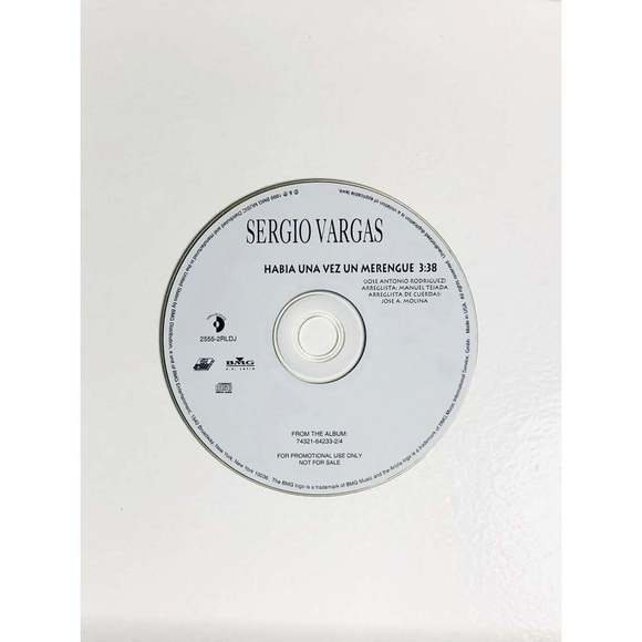 Rare! CD Sergio Vargas – Habia Una Vez Un Merengue - Picture 2 of 2